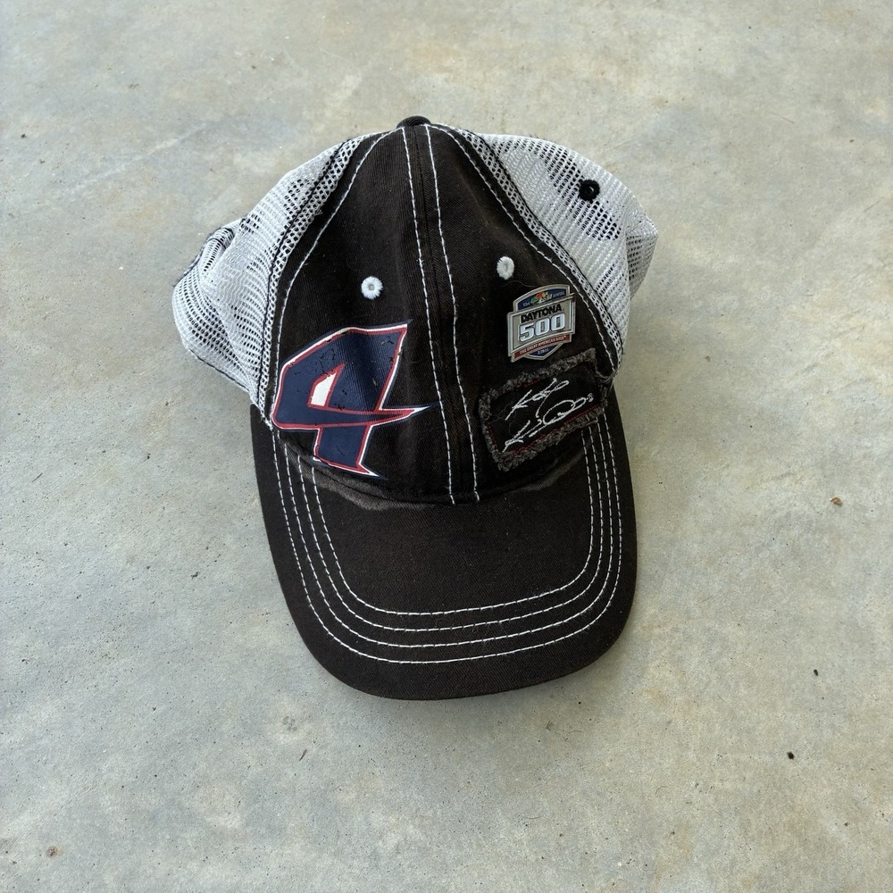 Vintage Red Bull Racing NASCAR Kevin Harvick #4 Hat Cap Stewart-Haas Mesh